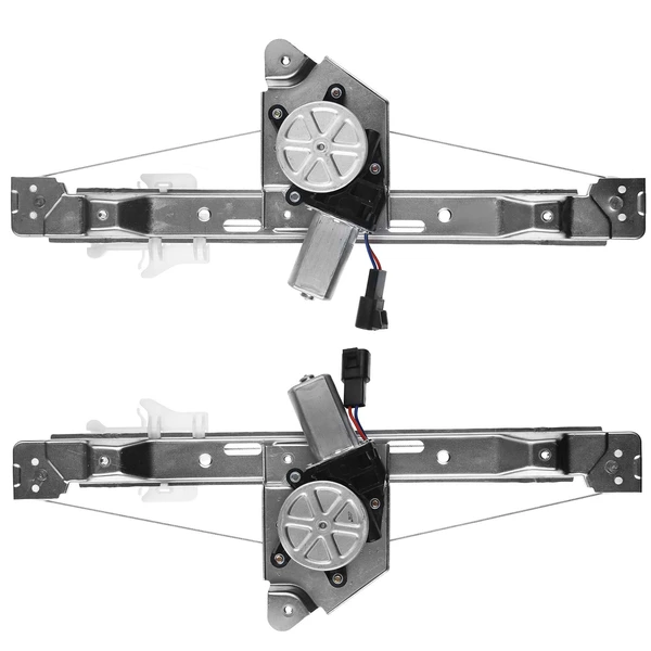 2008-2012 Chevrolet Malibu 2-Pc Window Regulator and Motor Kit Rear Driver & Passenger Electric with Motor A-Premium APWR2228