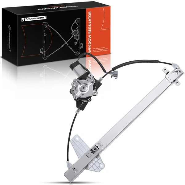 2004-2015 Nissan Titan 1-Pc Power Window Regulator and Motor Assembly Rear Right Passenger Side Electric with Motor A-Premium APWR0275