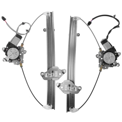2 Pcs Rear Power Window Regulator with Motor