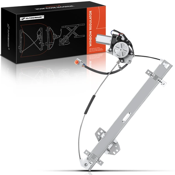 2003-2006 Acura MDX 1-Pc Power Window Regulator and Motor Assembly Front Left Driver Side Electric with Motor A-Premium APWR1748