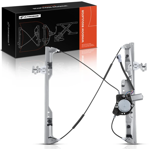 2004-2009 Nissan Quest 1-Pc Power Window Regulator and Motor Assembly Front Left Driver Side Electric with Motor A-Premium APWR1750