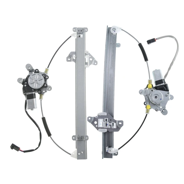 2000-2004 Nissan Frontier 2-Pc Window Regulator and Motor Kit Rear Driver & Passenger Electric with Motor A-Premium APWR1005