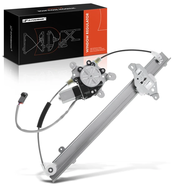2000-2004 Nissan Frontier 1-Pc Power Window Regulator and Motor Assembly Rear Right Passenger Side Electric with Motor A-Premium APWR0619