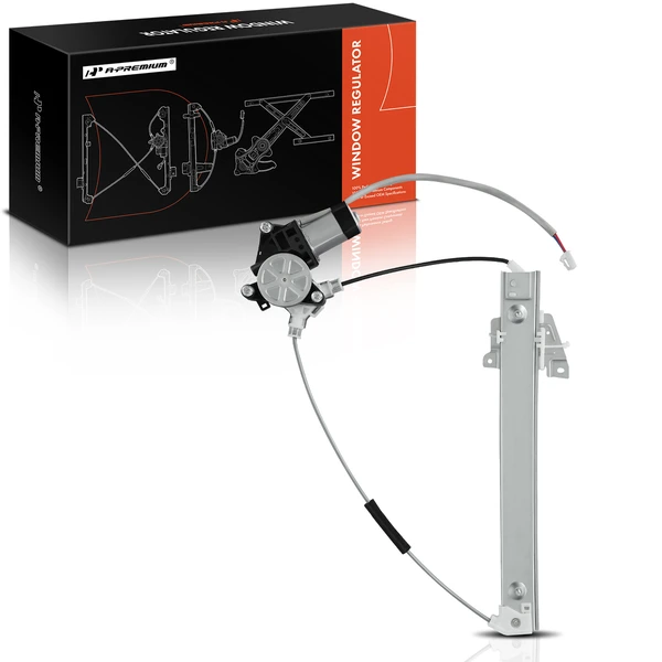 2000-2006 Mazda MPV 1-Pc Power Window Regulator and Motor Assembly Rear Left Driver Side Electric with Motor A-Premium APWR0657