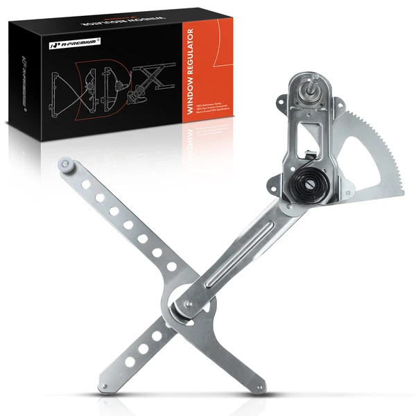 1992-1994 GMC K1500 Suburban 1-Pc Manual Window Regulator Front Left Driver Side Manual A-Premium APWR2079