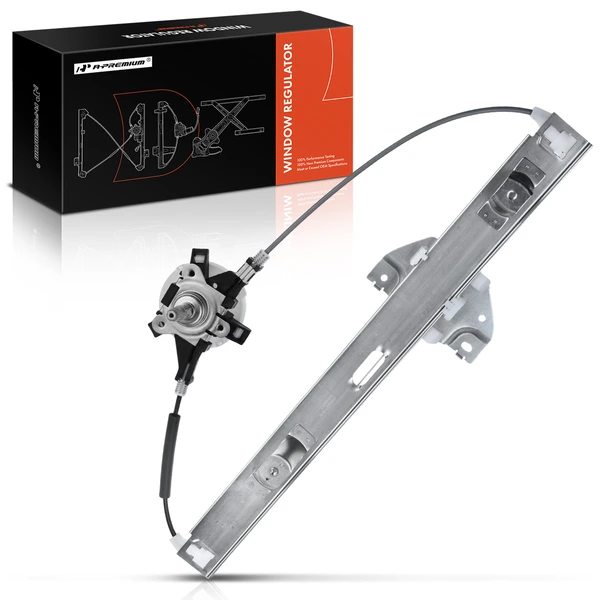 2002-2007 Saturn Vue 1-Pc Manual Window Regulator Rear Left Driver Side Manual A-Premium APWR1840