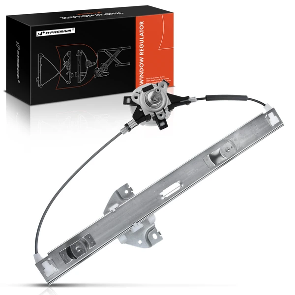 2002-2007 Saturn Vue 1-Pc Manual Window Regulator Rear Right Passenger Side Manual A-Premium APWR1841