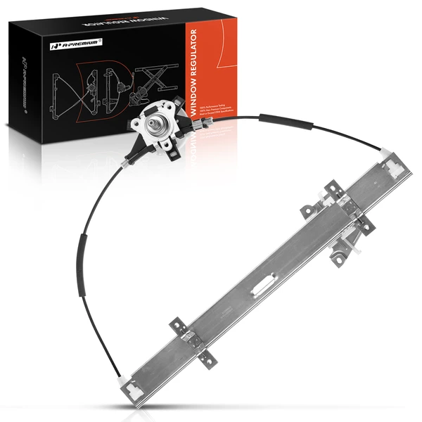 1999-2004 Chevrolet Tracker 1-Pc Manual Window Regulator Front Left Driver Side Manual A-Premium APWR1759