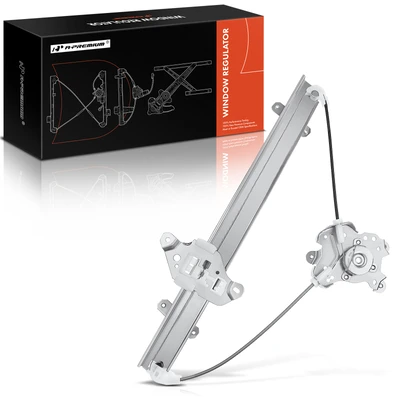 Front Passenger Power Window Regulator without Motor