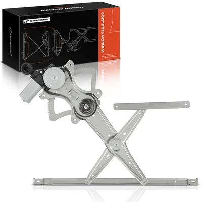 Front Driver Power Window Regulator with Motor