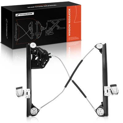 Front Driver Power Window Regulator without Motor