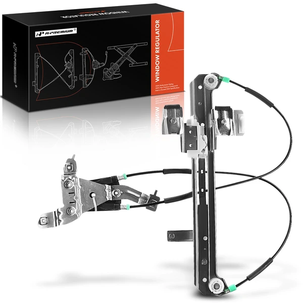 2002-2006 Cadillac Escalade 1-Pc Power Window Regulator Rear Left Driver Side Electric A-Premium WR0213