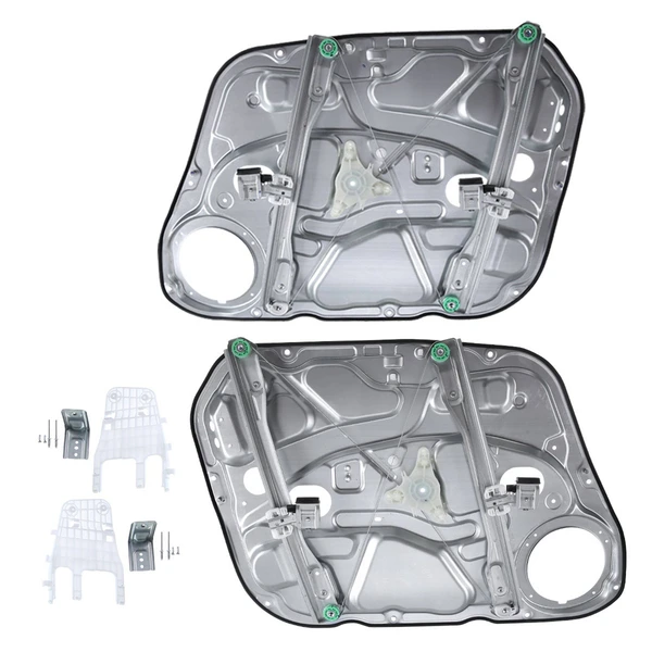 2 Pcs Front Power Window Regulator without Motor for Hyundai Elantra 2009-2012