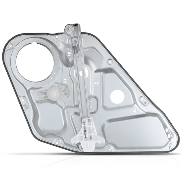 Rear Passenger Power Window Regulator with Panel for Hyundai Sonata 2006-2010