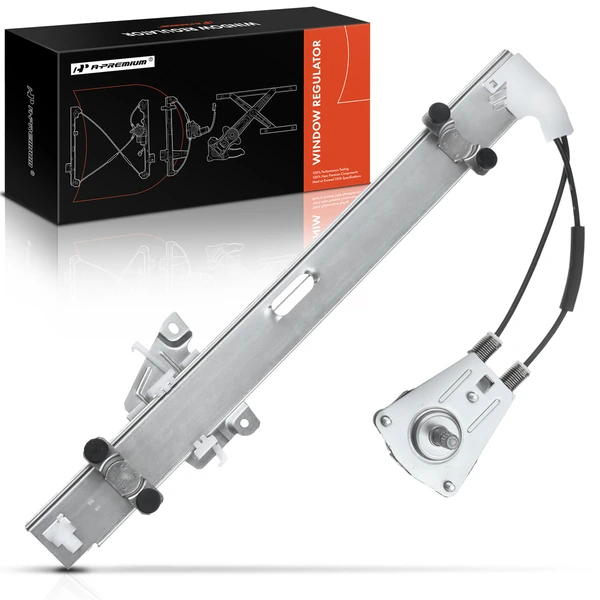 2001-2005 Kia Rio 1-Pc Manual Window Regulator Front Left Driver Side Manual A-Premium APWR2098