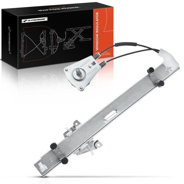 2001-2005 Kia Rio 1-Pc Manual Window Regulator Front Right Passenger Side Manual A-Premium APWR2099