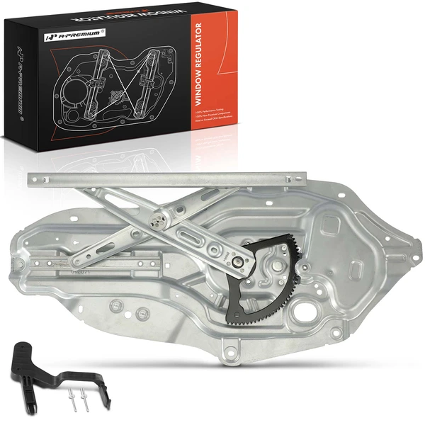 2010-2013 Kia Forte 1-Pc Power Window Regulator Front Right Passenger Side Manual A-Premium APWR3267