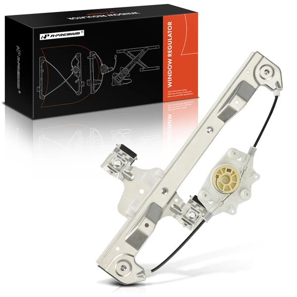 2006-2011 Mercury Milan 1-Pc Power Window Regulator Rear Right Passenger Side Electric A-Premium APWR2885