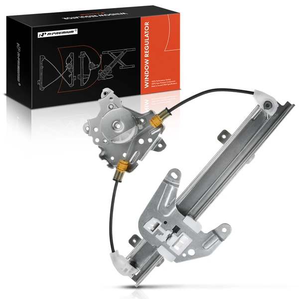 2003-2007 Nissan Murano 1-Pc Power Window Regulator Rear Left Driver Side Electric A-Premium APWR2104