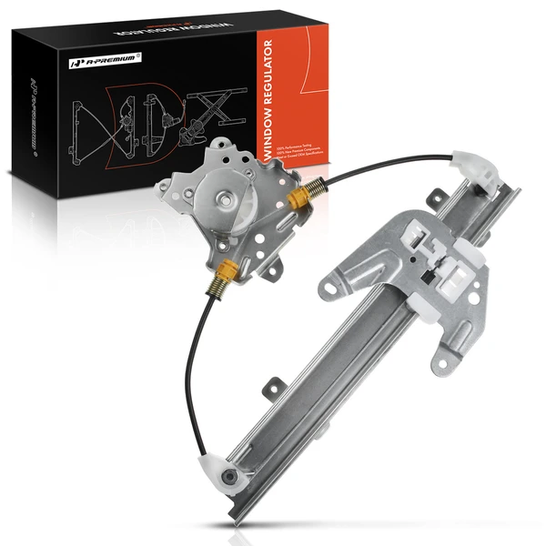 2003-2007 Nissan Murano 1-Pc Power Window Regulator Rear Right Passenger Side Electric A-Premium APWR2105