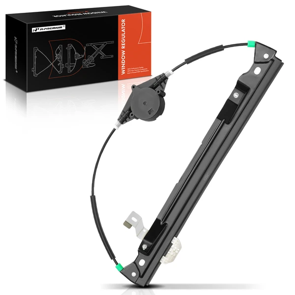 2007-2010 Ford Explorer Sport Trac 1-Pc Window Regulator Rear Left Driver Side Electric A-Premium APWR3769