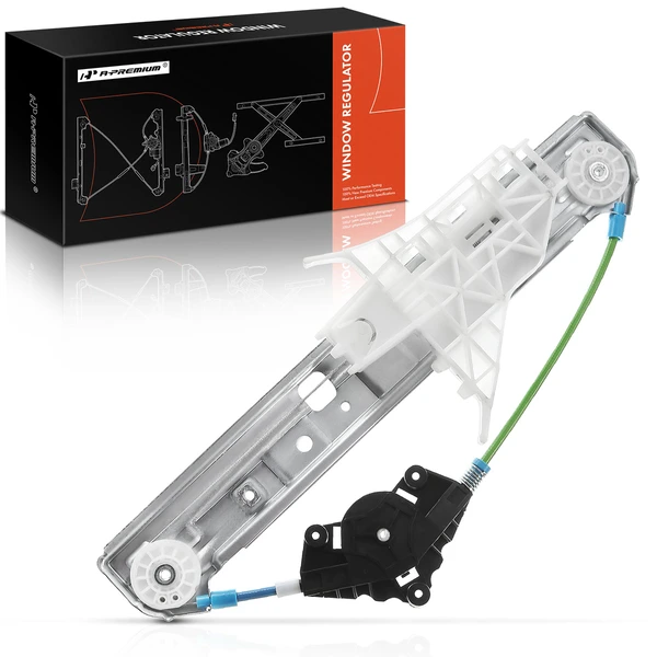 2005-2009 Chevrolet Equinox 1-Pc Power Window Regulator Rear Left Driver Side Electric A-Premium APWR0490