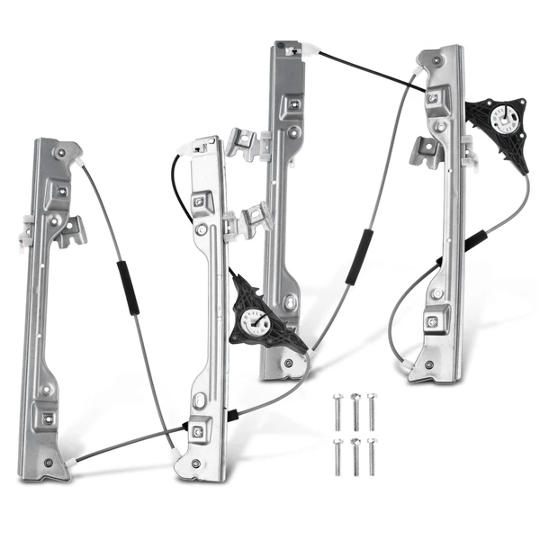 2 Pcs Front Power Window Regulator without Motor for Nissan Altima 2007-2010 Sedan