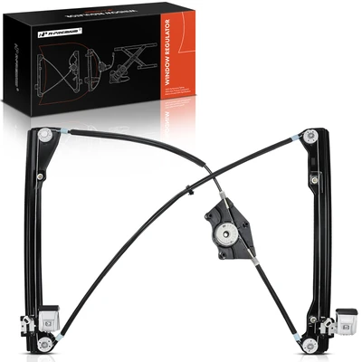 Front Passenger Power Window Regulator without Motor