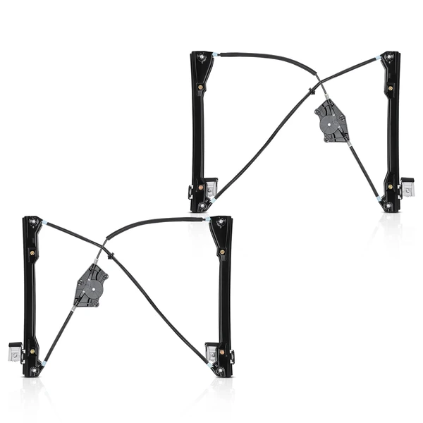 2 Pcs Front Power Window Regulator without Motor for Volkswagen Beetle 1998-2010