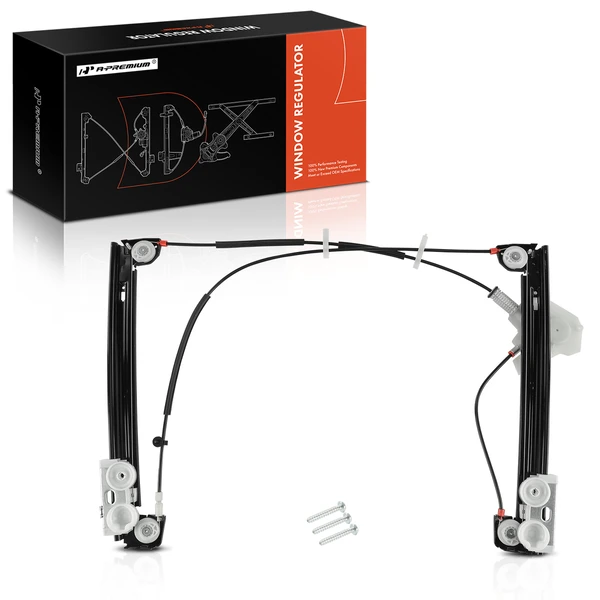 Front Passenger Power Window Regulator without Motor for Mini Cooper 2002-2005