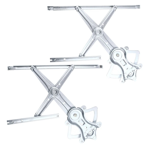 2 Pcs Front Power Window Regulator without Motor for Toyota Highlander 2001-2007