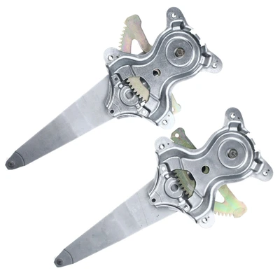 2 Pcs Rear Power Window Regulator without Motor