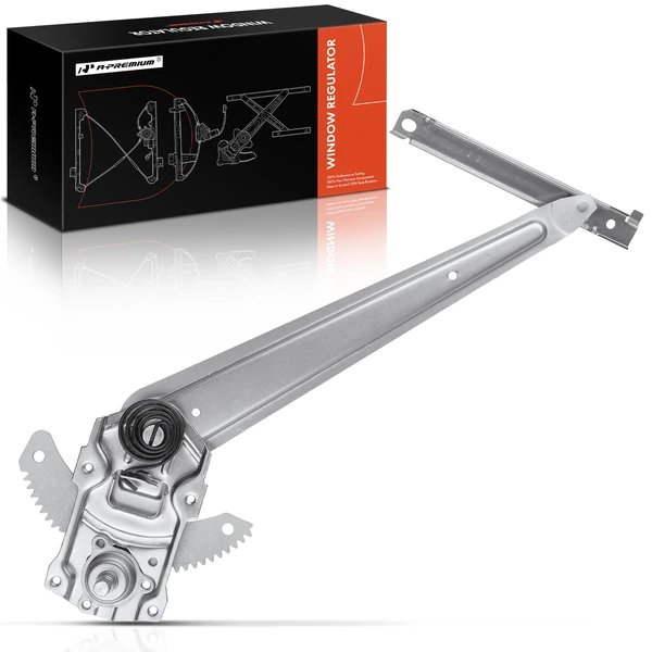 1989-1995 Toyota Pickup 1-Pc Manual Window Regulator Front Left Driver Side Manual A-Premium APWR2627