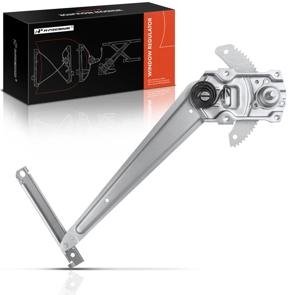 1989-1995 Toyota Pickup 1-Pc Manual Window Regulator Front Right Passenger Side Manual A-Premium APWR2628