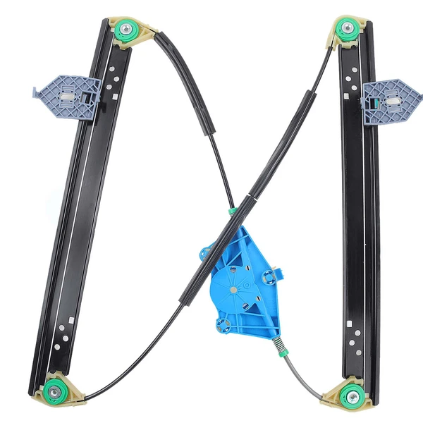 2 Pcs Rear Power Window Regulator without Motor for Audi A8 Quattro 2003-2010 S8