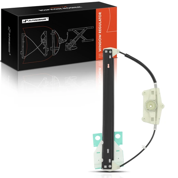 2006-2011 Audi A6 1-Pc Power Window Regulator Rear Right Passenger Side Electric A-Premium APWR1595