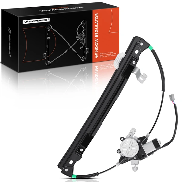 2002-2010 Ford Explorer 1-Pc Power Window Regulator and Motor Assembly Rear Left Driver Side Electric with Motor A-Premium WR0094