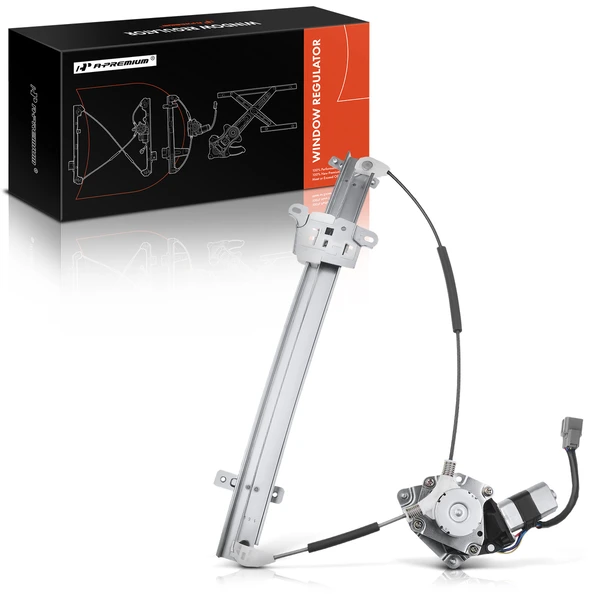 2005-2012 Acura RL 1-Pc Power Window Regulator and Motor Assembly Front Right Passenger Side Electric with Motor A-Premium APWR2127