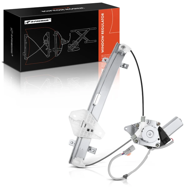 2002-2006 Acura RSX 1-Pc Power Window Regulator and Motor Assembly Front Right Passenger Side Electric with Motor A-Premium APWR2130