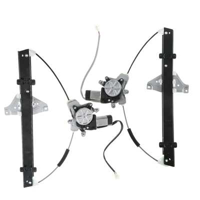2 Pcs Rear Power Window Regulator with Motor