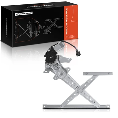 Rear Passenger Power Window Regulator with Motor