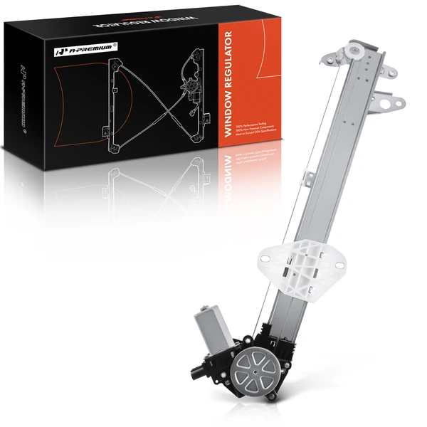 Front Driver Power Window Motor & Regulator Assembly for Honda Accord 2008-2012