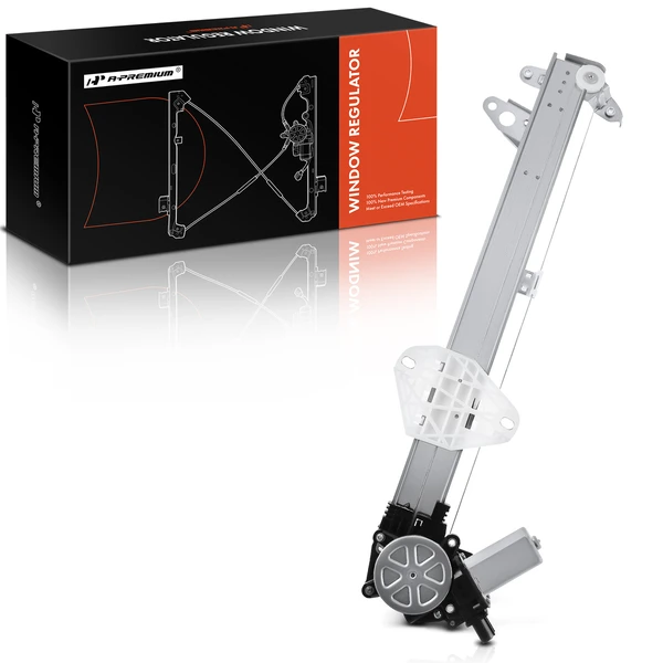 2008-2012 Honda Accord 1-Pc Power Window Regulator and Motor Assembly Front Right Passenger Side Electric with Motor A-Premium APWR0553