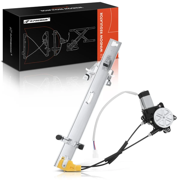 1997-2002 Ford Escort 1-Pc Power Window Regulator and Motor Assembly Front Right Passenger Side Electric with Motor A-Premium APWR1849