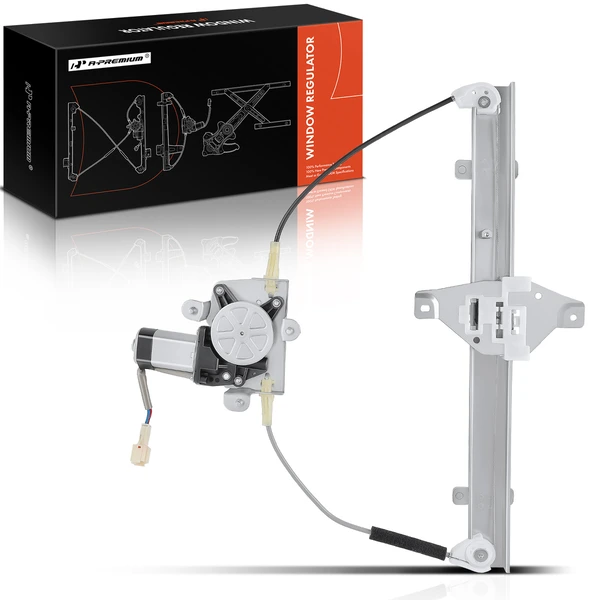 2007-2010 Pontiac G3 1-Pc Power Window Regulator and Motor Assembly Rear Right Passenger Side Electric with Motor A-Premium APWR0746