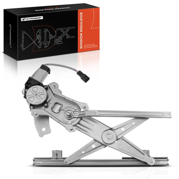 2003-2007 Saturn Ion 1-Pc Power Window Regulator and Motor Assembly Front Right Passenger Side Electric with Motor A-Premium APWR2123