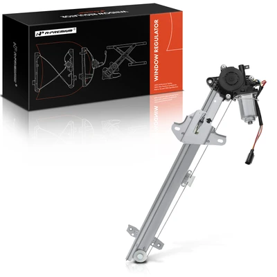 Front Driver Power Window Regulator with Motor