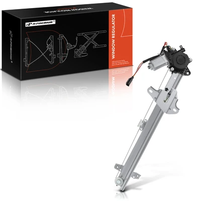 Front Passenger Power Window Regulator with Motor