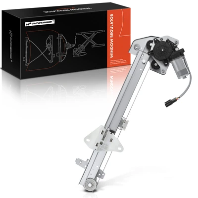 Front Driver Power Window Regulator with Motor