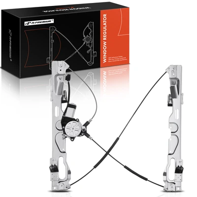 Front Driver Power Window Regulator with Motor